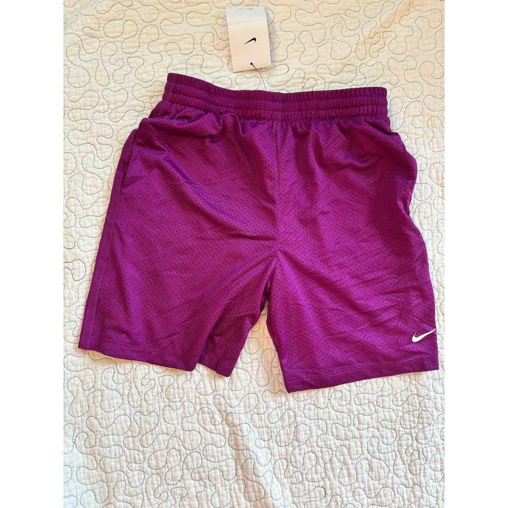 Nike Boy's Dri-FIT Basketball‎ Shorts Purple Size Large #29